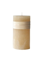 Lys Sand højde 30 cm Timber Candle fra Lübech Living - Tinashjem